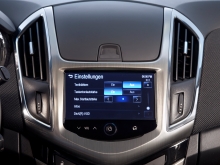 Система мультимедиа в Chevrolet Cruze, сенсорный экран